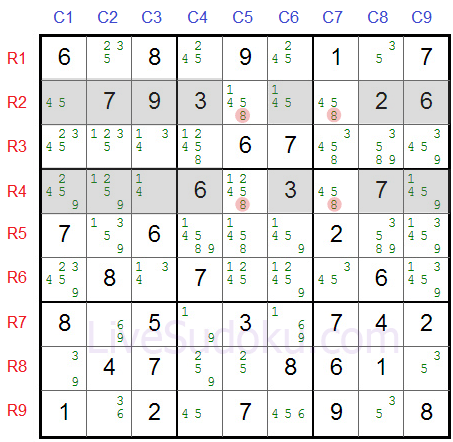 Sudoku X Wing