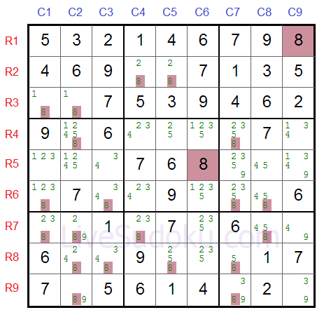 Sudoku X Wing Tutorial