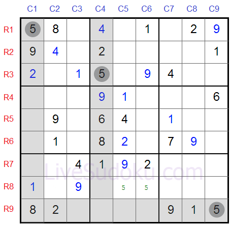 How to find locked candidates?