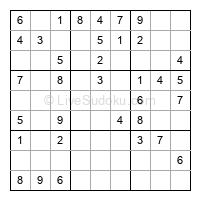 Play easy daily sudoku number 105933