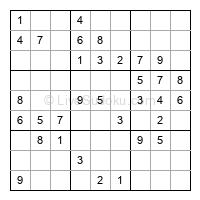 Play easy daily sudoku number 139224
