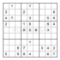 Play easy daily sudoku number 153645