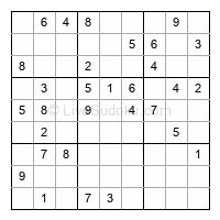 Play easy daily sudoku number 164291