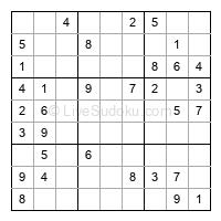 Play easy daily sudoku number 176360