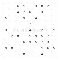 Play easy daily sudoku number 276938