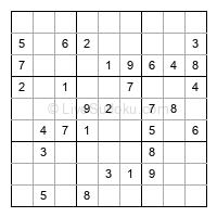 Play easy daily sudoku number 316376