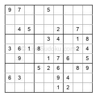 Play easy daily sudoku number 328566