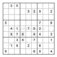 Play easy daily sudoku number 333683