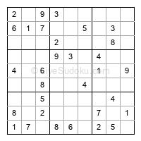 Play easy daily sudoku number 338918
