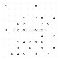 Play easy daily sudoku number 353256