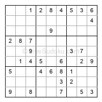 Play easy daily sudoku number 359972