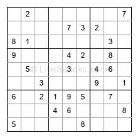 Play easy daily sudoku number 421763