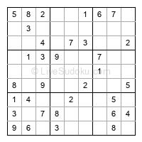 Play easy daily sudoku number 422272