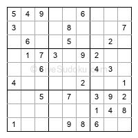 Play easy daily sudoku number 428516
