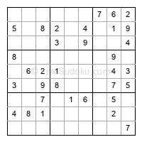Play easy daily sudoku number 437019