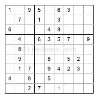 Play easy daily sudoku number 444238