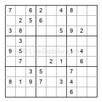 Play easy daily sudoku number 459226