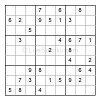 Play easy daily sudoku number 475946