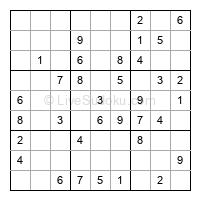 Play easy daily sudoku number 81119
