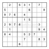 Play easy daily sudoku number 98956