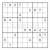 Play evil daily sudoku number 1504752