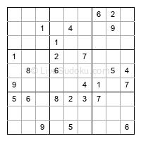 Play evil daily sudoku number 1508625