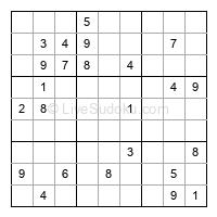 Play evil daily sudoku number 1515427