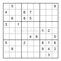 Play evil daily sudoku number 1518595