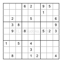 Play evil daily sudoku number 1531156