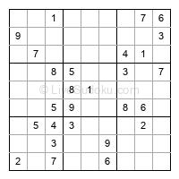 Play evil daily sudoku number 1534972