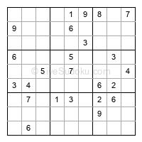 Play evil daily sudoku number 1538300
