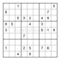 Play evil daily sudoku number 1542460