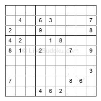 Play evil daily sudoku number 1551921