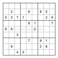 Play evil daily sudoku number 1555737