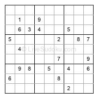 Play evil daily sudoku number 1557442