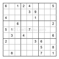 Play evil daily sudoku number 1559136