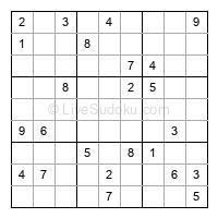 Play evil daily sudoku number 1576866