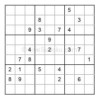Play evil daily sudoku number 1581036