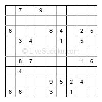 Play evil daily sudoku number 1604470