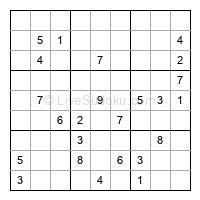 Play evil daily sudoku number 1607982