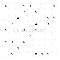 Play evil daily sudoku number 1623803