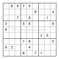 Play evil daily sudoku number 1651624