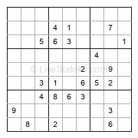 Play evil daily sudoku number 1653530