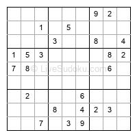 Play evil daily sudoku number 1664802