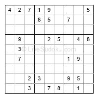 Play evil daily sudoku number 1671103