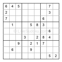 Play evil daily sudoku number 1676807