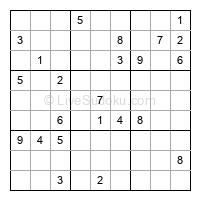 Play evil daily sudoku number 1696566