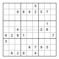 Play evil daily sudoku number 1717273