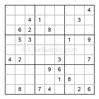 Play evil daily sudoku number 1723700