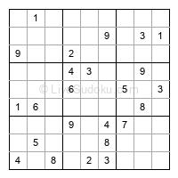 Play evil daily sudoku number 1753591